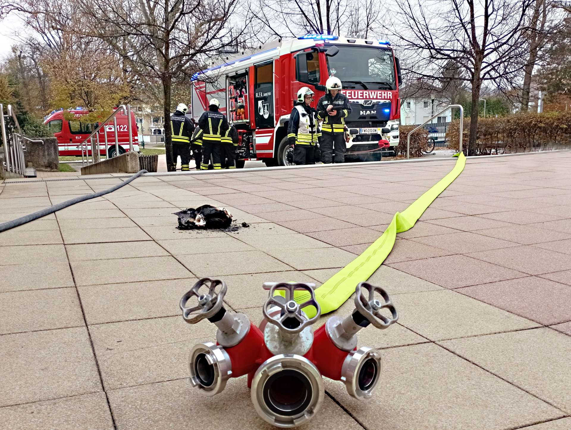 Brand in der Neuen Mittelschule Pinkafeld
